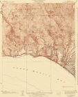 Carte Topo - Topanga Canyon California Quad - USGS 1928 - 23 x 28,44