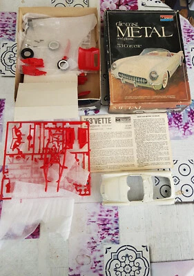 Monogram (Metall) 1/24 '53 Corvette OVP komplett 6100 - Bild 1 von 4