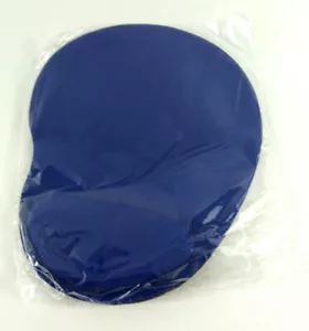 Blue Optical Mouse Pad New Sealed with Comfort Wrist Rest Cushion - Picture 1 of 3