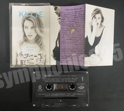1991 Kylie Minogue Let's Get To It Taiwan First Ver With Hyper Sticker Cassette - Image 1 of 4