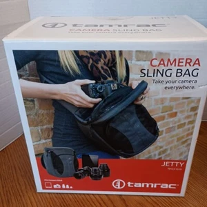 Tamrac Jetty Camera Sling Bag Crossbody DSLR Flip Top - Picture 1 of 5