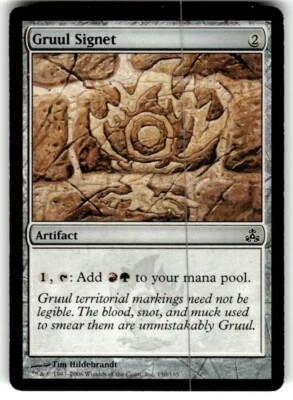 Gruul Signet Guildpact Regular MTG LP - Image 1 of 2