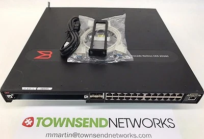 Brocade NetIron  NI-CES-2024C-L3PREM-AC w/ Single AC ***Tested/Warranty*** - Image 1 of 2