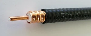 1/4" superflex corrugated cable Shireen RFC14s-50 Andrew FSJ1-50a equivalent - Picture 1 of 3