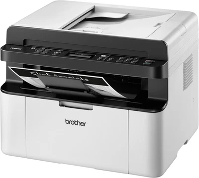 Brother MFC-1910W S/W-Laser-Multifunktionsdrucker Scanner Kopierer Fax WLAN NEU - Bild 1 von 2