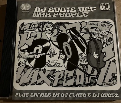 DJ EDDIE DEF - Wax People - NM 1999 Hip Hop Slam DJ Series CD - HTF — 第 1/3 张图片