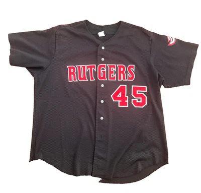 Rutgers Scarlet Knights Baseball Game Worn Jersey Wilson XXL 2XL - Image 1 of 4