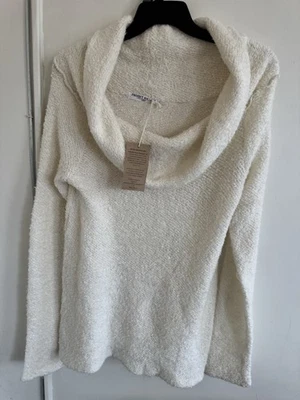 Project Social T Cowl Neck Sweater Women's Medium beige - Image 1 of 4