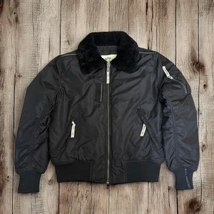 Chaqueta Bomber Alpha Industries Injector III Negra Talla Grande (Excelente Estado) - Imagen 1 de 6