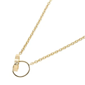 CARTIER Baby Love Chain Collar 18KYG Oro Amarillo Usado Unisex - Imagen 1 de 5