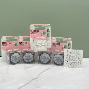 Invisibobble Original braune Haargummis 3er Pack (9 Krawatten) - Neu & Original - Bild 1 von 4