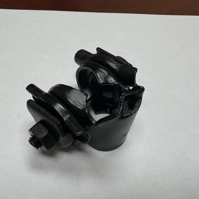 Abrazadera de tija de sillín de 7/8" para bicicleta accesorios de montaje de bicicleta rieles de clip NEGRO Foto 1 de 4