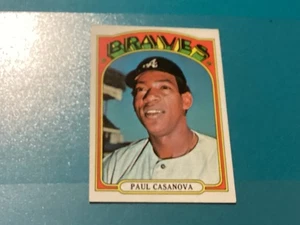 Topps Paul Casanova 1972 número semi alto #591 - casi como nuevo - excelentes esquinas - Imagen 1 de 2