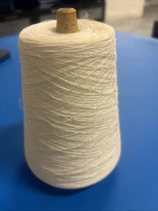 Unlabelled Machine Yarn / String 3/50 2408 Bleach Remark - Picture 1 of 3