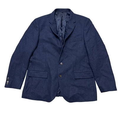 Chaqueta de Traje para Hombre J.CREW Thompson Talla 46R Azul Marino Mezcla de Lana Formal Negocios Foto 1 de 4