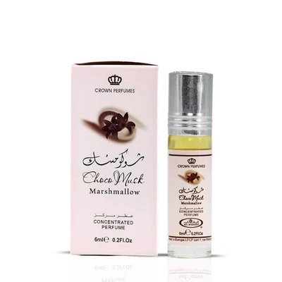 AL REHAB Al-Rehab Choco Musk Marshmallow 6ml Misk Parfum Duft Parfümöl für HERREN & DAMEN