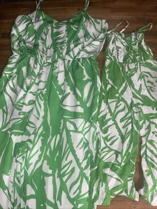 Lilly Pulitzer Target Boom Boom Romper Jumpsuit Mom+Daughter Large 10/12, XS 4/5 - Picture 1 of 11
