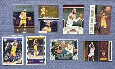 LEBRON JAMES LOT Of 8 Cards ALL Are MINT or BETTER CONDITIONS - Image 1 of 4