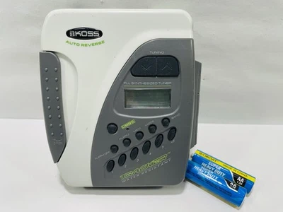 Винтажный KOSS трекер PP230 портативный радио кассетный магнитофон плеер проверен! - Изображение 1 из 4