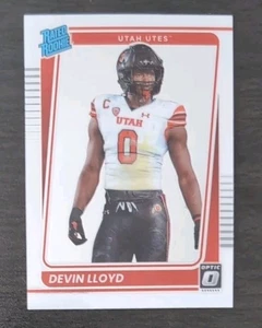 Devin Lloyd #33 2022 Panini Chronicles Draft Picks Donruss Optic Rated Rookie RC - Picture 1 of 3