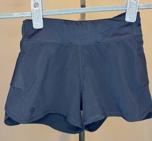 Athleta Girl Record Breaker Short 3” Black Size Small 7 - Picture 1 of 4