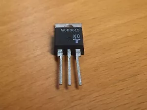 Littelfuse Q6006L5 Triac, 600 V, 6 A, TO-220AB, 50 mA, 1,3 V, 500 mW (3 Stück) - Bild 1 von 2