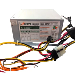 New Opened Box Logisys PS480D-BK 480W 20/24 ATX Power Supply SATA Support - Picture 1 of 1