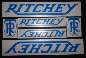 MARCO RITCHEY AZUL / BICICLETA FROTAR EN CALCOMANÍAS / PEGATINAS - Imagen 1 de 1