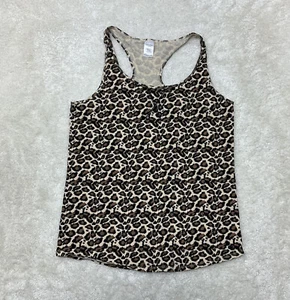 Calvin Klein Sleepwear Womens Size S Animal Print Racerback Tank Top - Picture 1 of 7