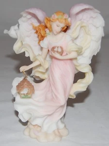 Romans Seraphim Classic Angel Figurine Leah "Bless Our Home" #81662 Hand Number - Picture 1 of 6