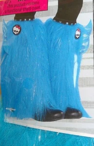 Monster High Clawsome Furry Leg Warmers blue sparkly Amscan - Bild 1 von 9