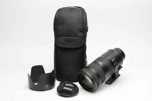 Nikon AF-S Nikkor 70-200mm f2.8G II ED VR zoom lens - NO AF, MANUAL FOCUS ONLY - Picture 1 of 9