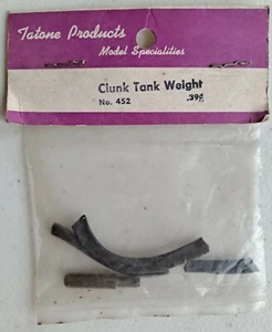 Vintage Tatone Products Clunk Tank Weight #452 - Picture 1 of 3