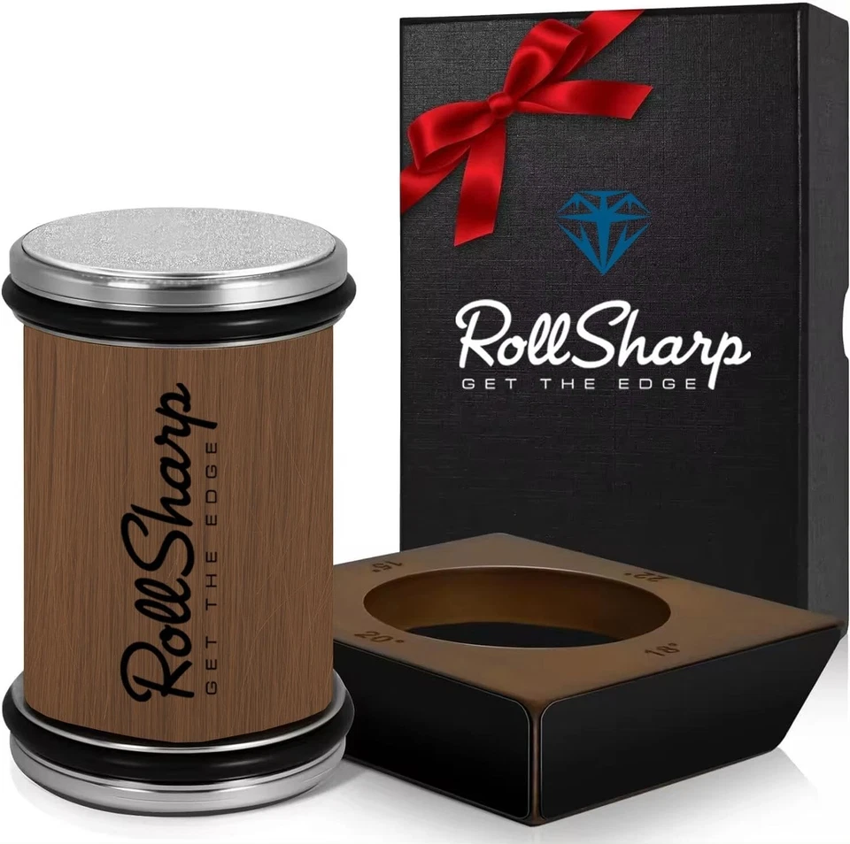 RollSharp Original - Afilador de cuchillos con ruedas Get the Edge - Cuchillos de cocina afilados Foto 1 de 4