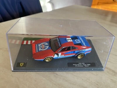 Rarissima Ferrari 308 GTB Rally Montecarlo 1982 scala 1:43 in box da collezione - Immagine 1 di 4