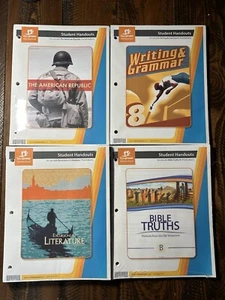 BJU Press Homeschool 8th Student handouts Bob Jones - Picture 1 of 5