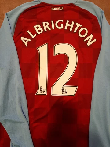 ALBRIGHTON FC ASTON VILLA 2012/13 NIKE SOCCER JERSEY SIZE M Cover