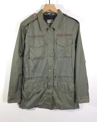 Vintage Stussy Military Inspired Jacket Lightweight Green Y2K Women's Size L - Image 1 of 4