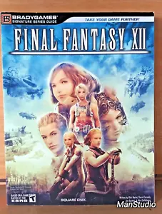 Final Fantasy XII Brady Games Signature Series Strategy Guide Playstation 2 PC - Picture 1 of 4