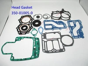 For TOHATSU NISSAN Outboard 9.9/15/18 HP NS15D Power Head Gasket Kit 3G4-87121-0 - Picture 1 of 7