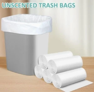 4 Gallon Small Trash Bags 110 Count Tear & Leak Resistant Small Garbage Bags - Picture 1 of 5