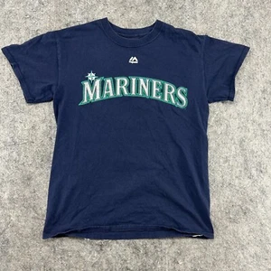 Seattle Mariners Shirt Mens Small White Green Robinson Cano #22 - Picture 1 of 6