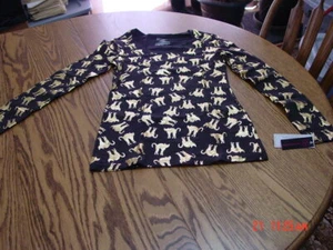 Junior Womens Cat themed Top by No Boundaries - Picture 1 of 3
