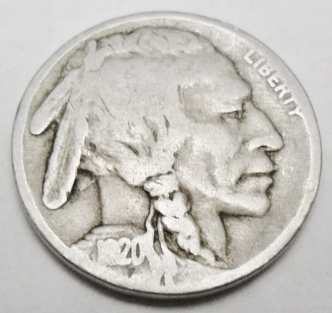 1920 P INDIAN HEAD "BUFFALO" NICKEL  *AG OR BETTER*  **FREE SHIPPING** Cover