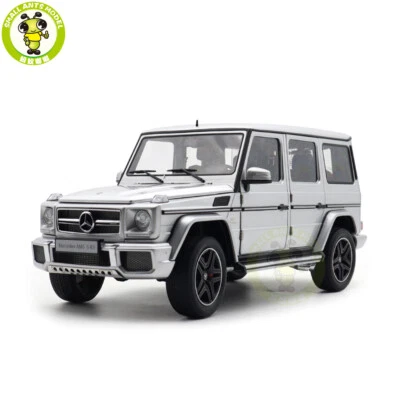 1/18 Mercedes-AMG G63 Benz AUTOart 76323 Silver Model Car Gifts For Friends - Image 1 of 4