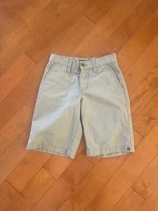 Quicksilver Boys Shorts Straight Fit Size 24 Khaki - Picture 1 of 2