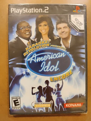 Karaoke Revolution Presents American Idol PS2 Sony PlayStation 2 NTSC U USA NEW - Image 1 of 3