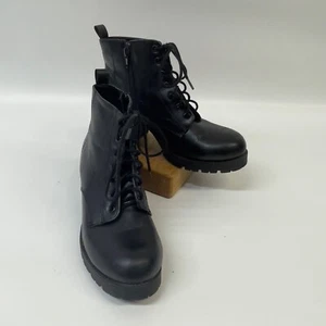 Soda Women's Size 6 or 6.5 Ankle 2" Heel Boots - BLACK - Picture 1 of 8