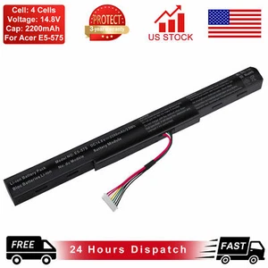 Battery for Acer Aspire E5-575 E5-553 E5-573 E5-771 AS16A7K AS16A5K AS16A8K - Picture 1 of 9