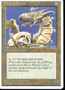 MOTOR DRAGÓN ARTEFACTO MAGIC THE GATHERING 5A EDICIÓN - Imagen 1 de 1